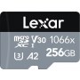 Lexar | High-Performance 1066x | UHS-I | 256 GB | MicroSDXC | Flash memory class 10 - 2